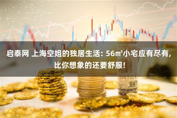 启泰网 上海空姐的独居生活: 56㎡小宅应有尽有, 比你想象的还要舒服!